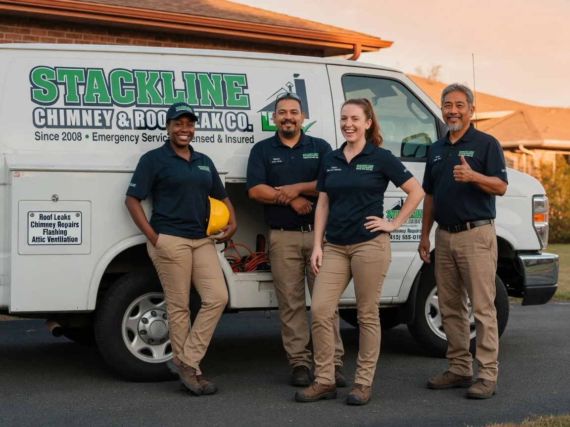 Chimney flashing repair company in Wapello, IA